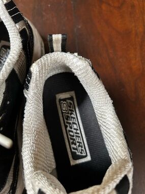 Skechers Black and White Sport Sneaker